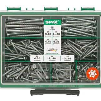 Spax Sortimentskasten Senkkopf TRX - 245 Stk.