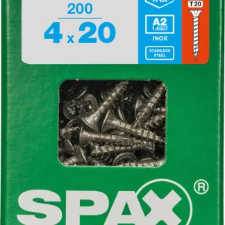 Spax Universalschrauben 4.0 x 20 mm TX 20 - 200 Stk.