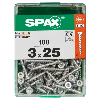 Spax Universalschrauben 3.0 x 25 mm TX 10 - 100 Stk.