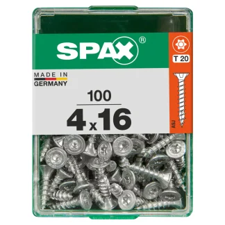 Spax Universalschrauben 4.0 x 16 mm TX 20 Senkkopf - 100 Stk.