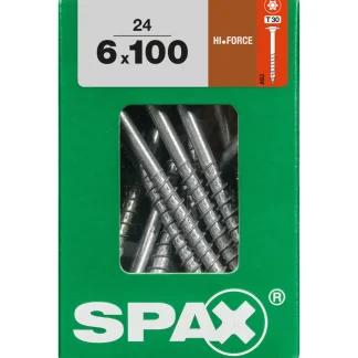 Spax Holzbauschrauben 6.0 x 100 mm TX 30 - 24 Stk.