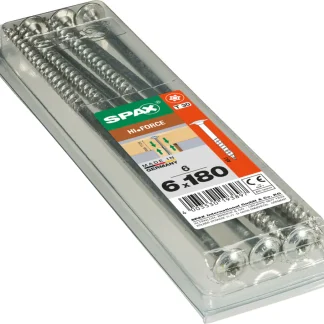 Spax Holzbauschrauben 6.0 x 180 mm TX 30 Tellerkopf - 6 Stk.