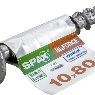 Spax Holzbauschrauben 10.0 x 80 mm TX 50 - 1 Stk.