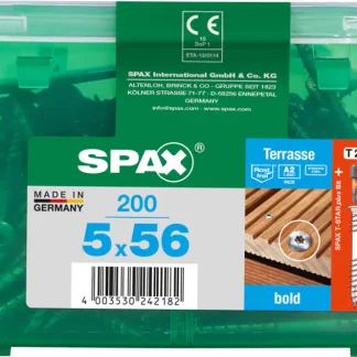 Spax Terrassenschrauben 5.0 x 56 mm TX 20 - 200 Stk.