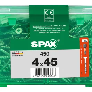Spax Universalschrauben 4.0 x 45 mm TX 20 - 450 Stk.