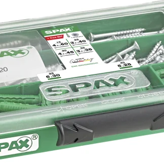 Spax Sortimentskasten - 160 Stück
