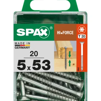 Spax Universalschrauben 5.0 x 53 mm TX 20 - 20 Stk.