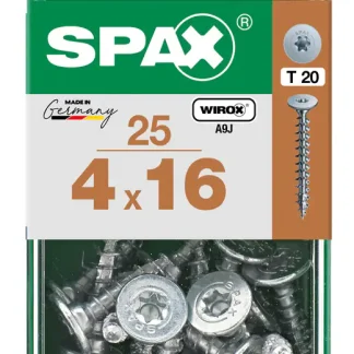 Spax Möbelbauschrauben 4.0 x 16 mm TX 20 - 25 Stk.