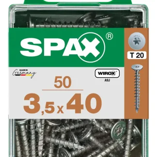 Spax Möbelbauschrauben 3.5 x 40 mm TX 20 - 50 Stk.