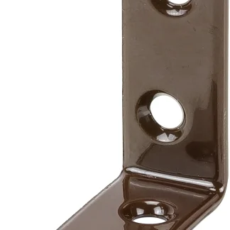Vormann Stuhlwinkel 40x40x15 mm Stahl braun - 1 Stück