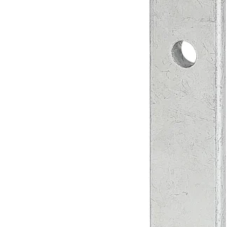 Vormann Gardinenwinkel verzinkt 120/60 x 17 mm