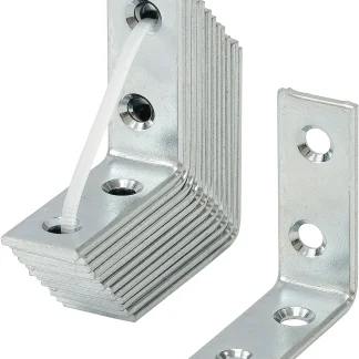 Vormann Stuhlwinkel 60x60x18 mm Stahl verzinkt - 8 Stück