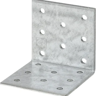 Vormann Lochplattenwinkel sendzimir verzinkt 60 x 60 x 40 mm