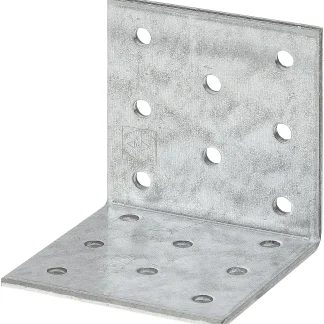 Vormann Lochplattenwinkel sendzimir verzinkt 60 x 60 x 60 mm
