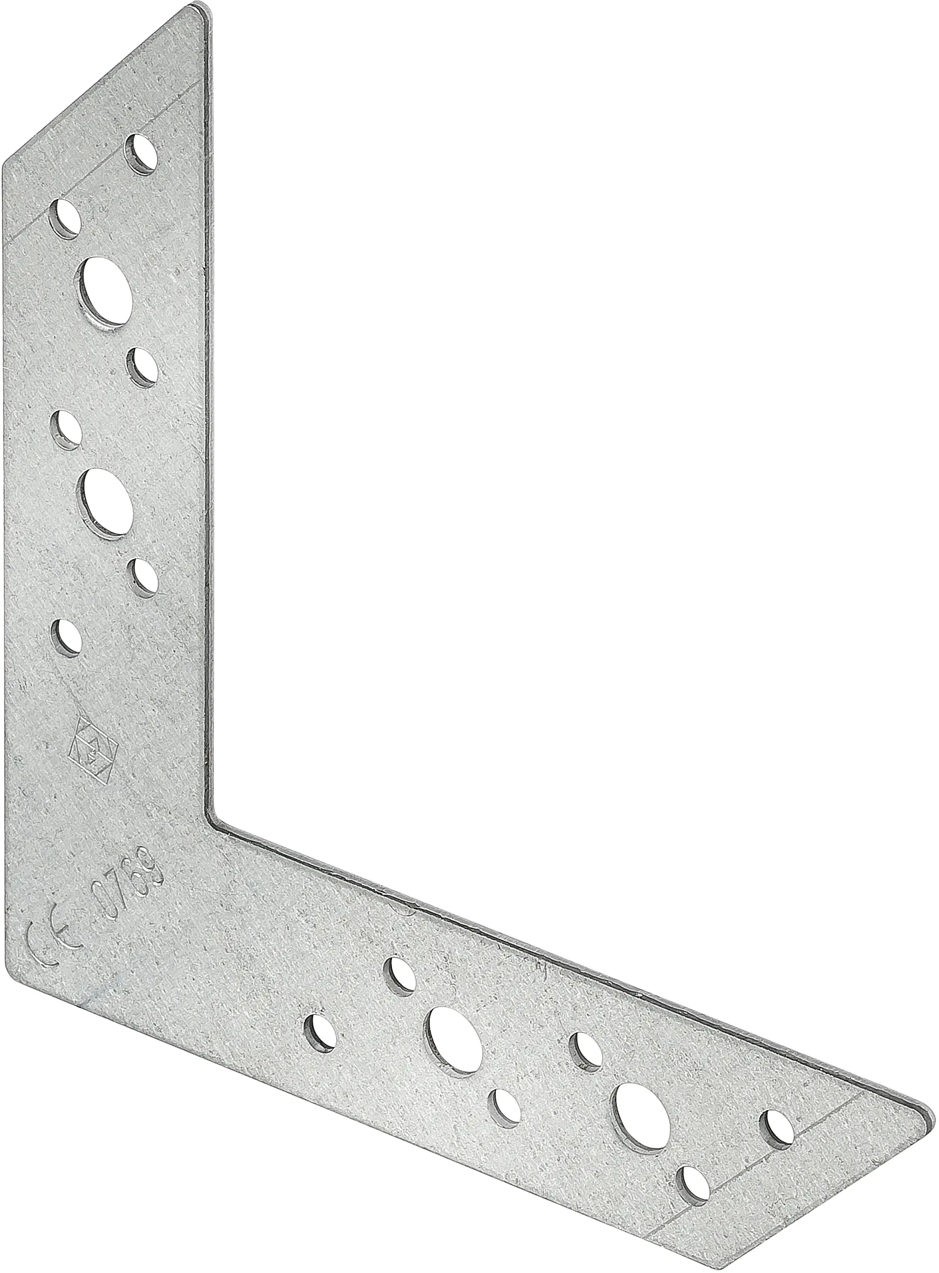 Vormann Eckverbinder sendzimir verzinkt 110 x 156 x 32 mm