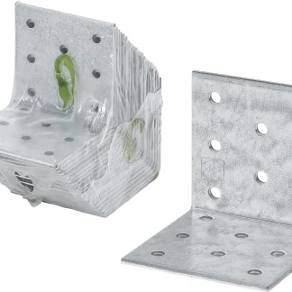 Vormann Lochplattenwinkel sendzimir verzinkt 80 x 80 x 80 mm