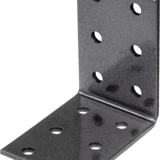 Alberts Duravis Lochplattenwinkel schwarz diamant, 60 x 60 x 40 mm