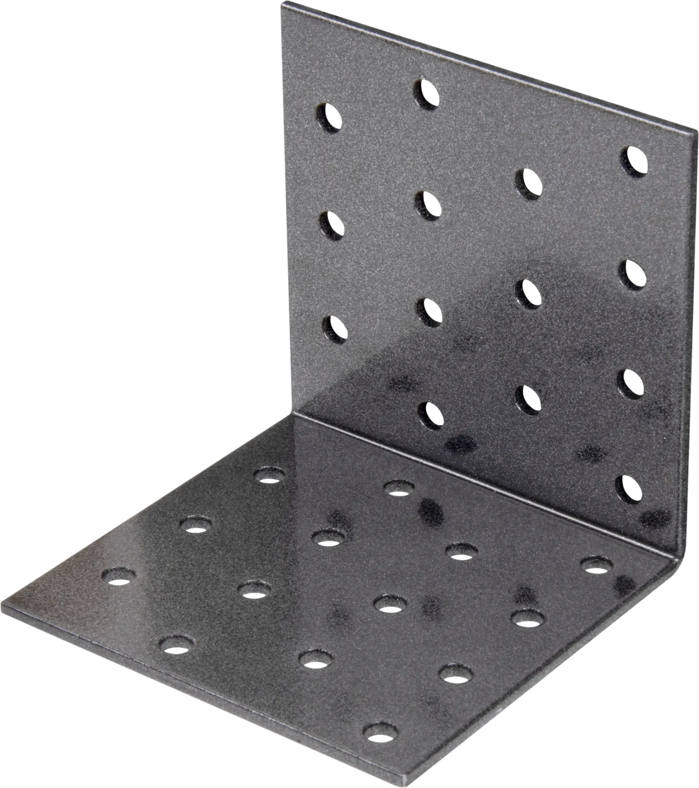 Alberts Duravis Lochplattenwinkel schwarz diamant, 80 x 80 x 80 mm
