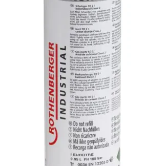Rothenberger Kohlendioxid Co2 Einwegflasche 930 ml