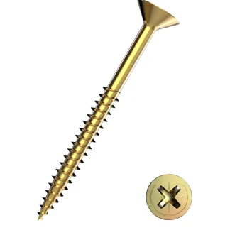 Connex Universalschrauben 5.0 x 60 mm PZ 2 Senkkopf - 240 Stk.