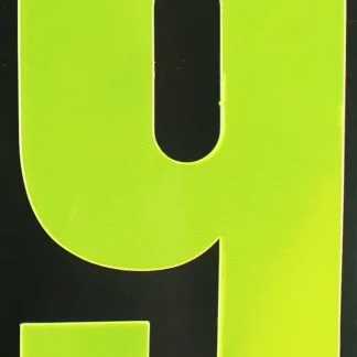 Conacord Reflektierende Klebezahl 9 gelb 170 mm "9"