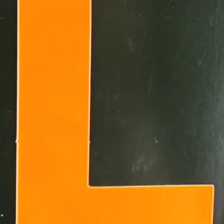 Conacord Reflektierender Klebebuchstabe L orange "L"