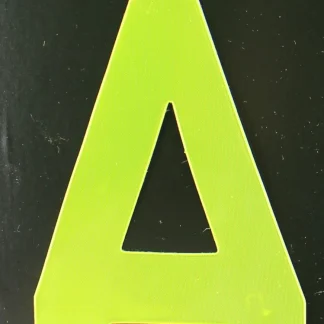 Conacord Reflektierender Klebebuchstabe A gelb "A"