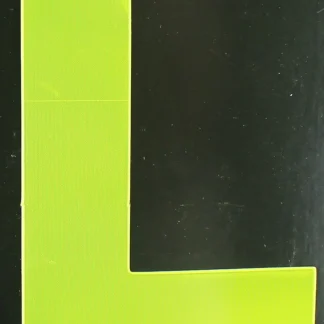Conacord Reflektierender Klebebuchstabe L gelb "L"
