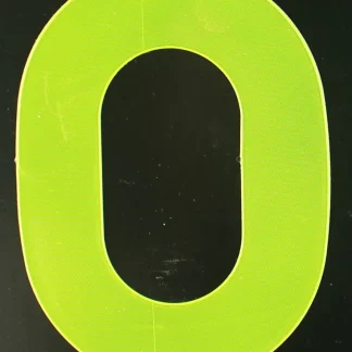 Conacord Reflektierender Klebebuchstabe O gelb "O"