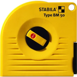 Stabila Bandmaß BM 50 W Kapselbandmaß Stahl 10 m 13 mm