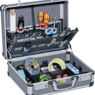 Allit Servicekoffer AluPlus Service C44-1 anthrazit ohne Inhalt 24 l