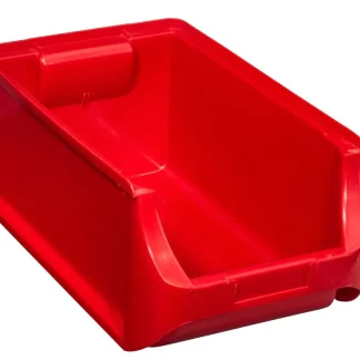 Allit Stapelsichtboxen ProfiPlus Box 4 20,5 x 35,5 x 15 cm rot