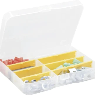 Allit Sortimentskasten,2-8 Fächer EuroPlus Basic 17/2-6 transparent