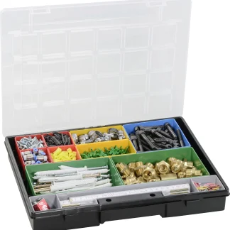 Allit Sortimentskasten EuroPlus Flex 37-12 schwarz