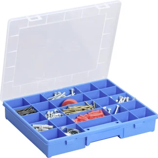 Allit Sortimentskasten 25 Fächer EuroPlus Basic 37/25 blau