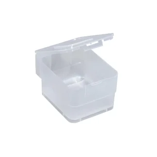 Allit Stapelbox EuroPlus D1 Klappdeckel transparent PP