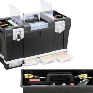 Allit Werkzeugkoffer mit Kleinteilesortierung McPlus Depot S 23