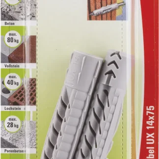 Fischer Universaldübel UX 14.0 x 75 mm - 2 Stück
