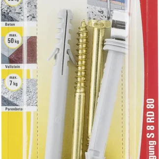 Fischer WC Befestigung 8.0 x 60 mm - 8 Stück