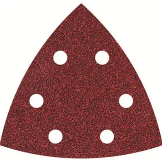 Wolfcraft Haftschleifblätter K120 für Deltaschleifer 95 mm 25 Stück