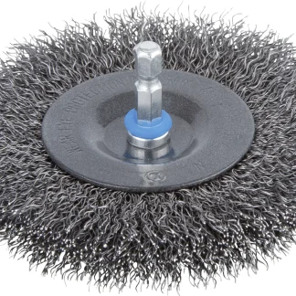 Wolfcraft Scheibendrahtbürste Ø 100 x 20 mm Schaft 6 mm