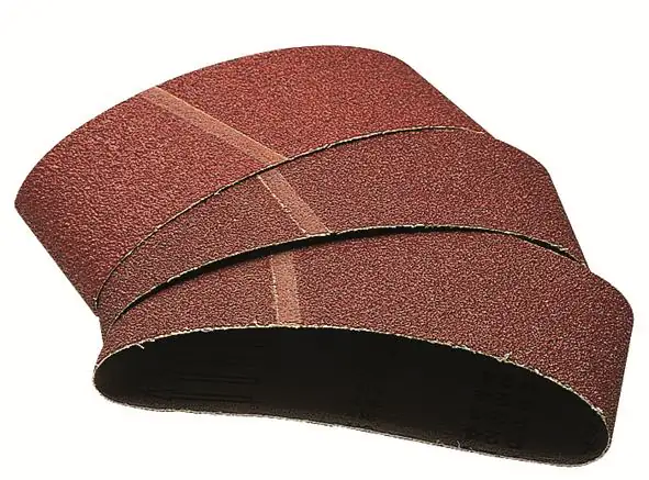 Wolfcraft Gewebeschleifbänder K120 75 x 533 mm 6 Stück