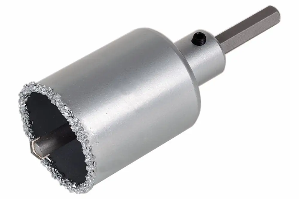 Wolfcraft Bohrkranz Ø 68 mm Hartmetall inkl. Schaft und Bohrer