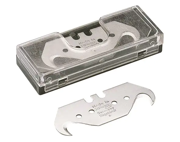 Wolfcraft Hakenklingen-Set 51 mm 5 Stück