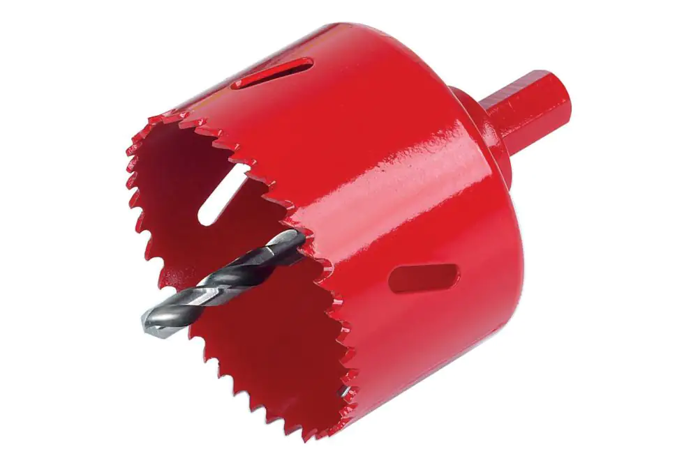 Wolfcraft Lochsäge Ø 60 mm Bimetall inkl. Schaft und Bohrer