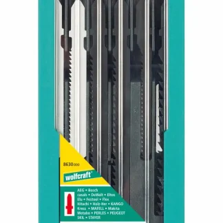 Wolfcraft Stichsägeblätter-Set 8630000 10 Stück