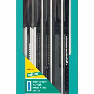 Wolfcraft Stichsägeblätter-Set 8631000 10 Stück