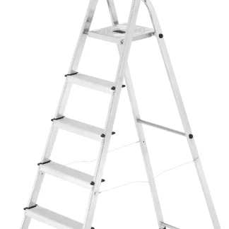 Hailo Aluminium-Sicherheits-Stehleiter L40 BasicLine 3,28 m