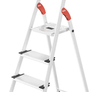 Hailo Aluminium-Sicherheits-Stehleiter L80 ComfortLine 2,85 m