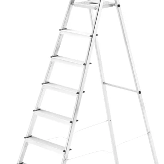 Hailo Aluminium-Sicherheits-Stehleiter L60 StandardLine 3,72 m